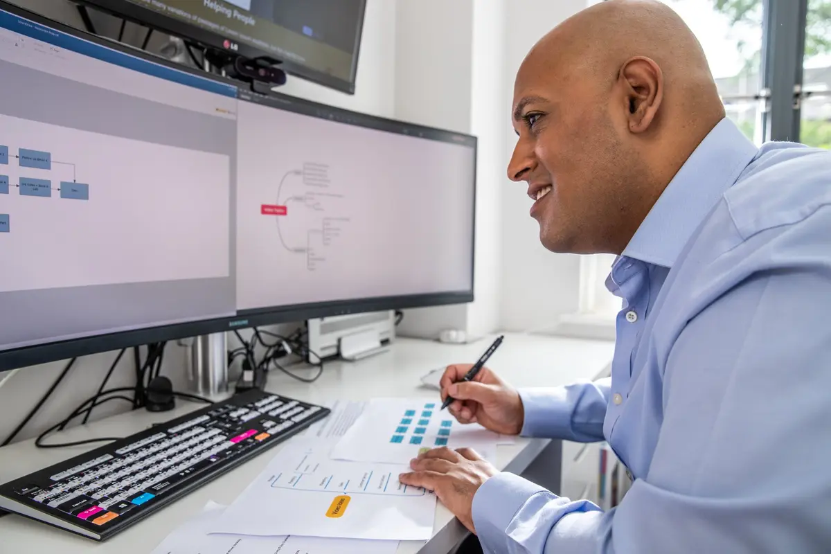 Darren Starr mapping business processes